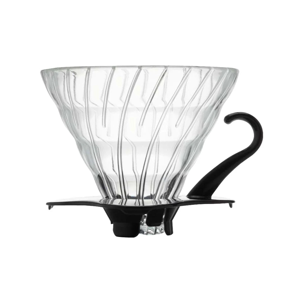 Hario V60 VDG, størrelse 2, kaffebrygger i klart glass