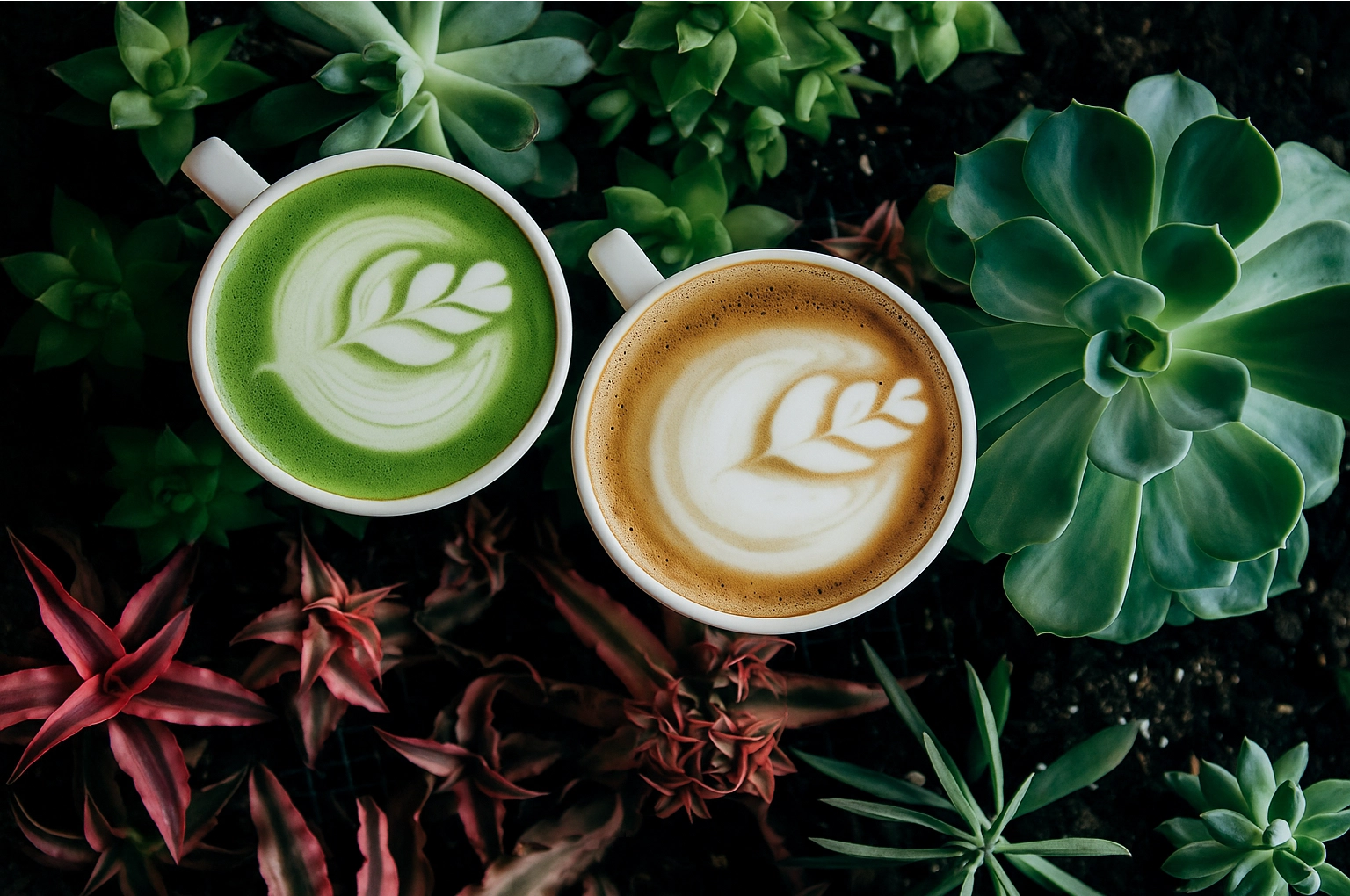 Barista Botanica en grønn oase på Tjuvholmen. 